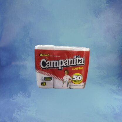 ROLLO DE COCINA CAMPANITA 3 X 50 PAÑOS Envases Carlos Paz