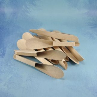 CUCHARA DE CARTULINA BIODEGRADABLE