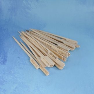 PINCHO VEGAN MADERA 12 CM X 50U.
