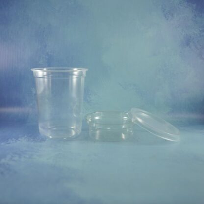 POTE LISO CRISTAL CON CUNA Y TAPA - Image 2
