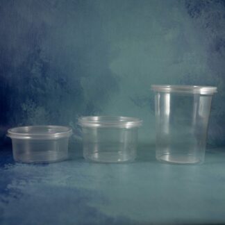 POTES PLASTICOS CON TAPA