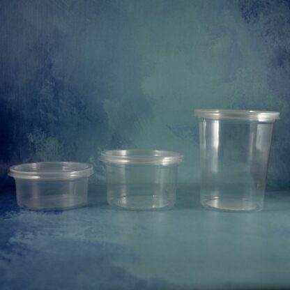 POTES PLASTICOS CON TAPA