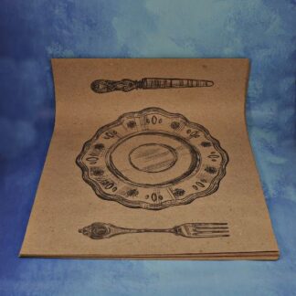 MANTELITOS INDIVIDUALES CON IMPRESION PLATO