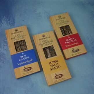 SAHUMERIO MINI PALO SANTO BUENA ONDA x 8 U
