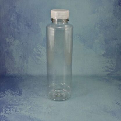 BOTELLA SLIM CRISTAL CON TAPA