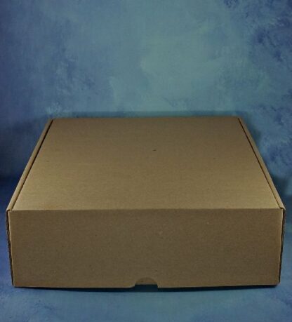 CAJA COFRE MARRON 35X28X9