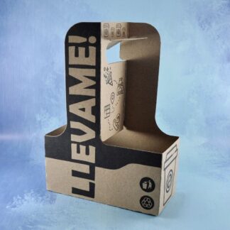 PORTA VASO IMPRESO DOBLE CON MANIJA