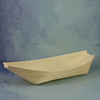 BOTE DE MADERA 16 CM