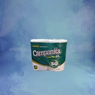 HIGIENICO CAMPANITA DOBLE HOJA XL  4  X 50 Mts