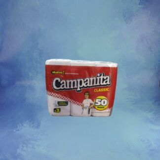 ROLLO DE COCINA CAMPANITA 3 X 50 PAÑOS