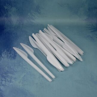 CUCHILLOS BLANCOS Y CRISTAL