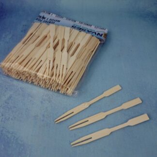 MINI TENEDORES DE MADERA