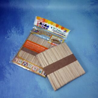 PALITOS PARA ARTESANIAS COLOR NATURAL X 50U