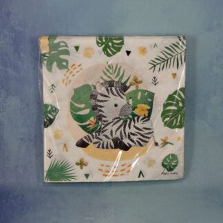 SERVILLETAS DE PAPEL X 20 U ANIMALITOS SALVAJES