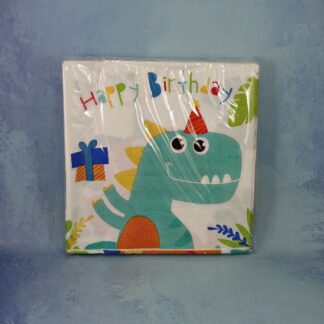 SERVILLETAS DE PAPEL X 20 U DINO