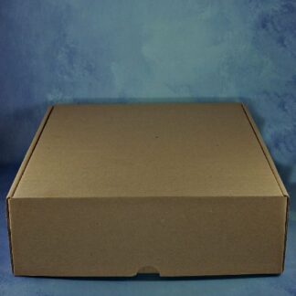 CAJA COFRE MARRON 35X28X9
