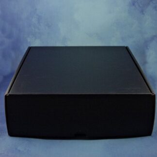 CAJA COFRE NEGRA 35X28X9
