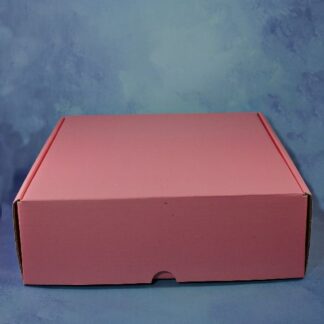 CAJA COFRE ROSA 35X28X9