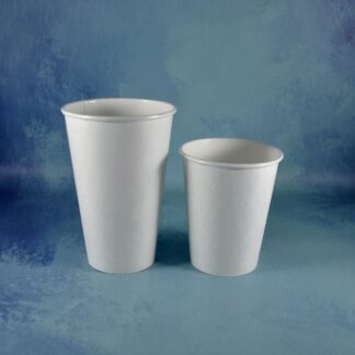 VASOS DE POLIPAPEL BLANCO
