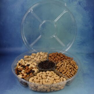 CONTENEDOR 4 DIVISIONES CRISTAL CON TAPA DARNEL