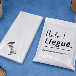 BOLSA E-COMERCE 20 X 30 HOLA LLEGUE