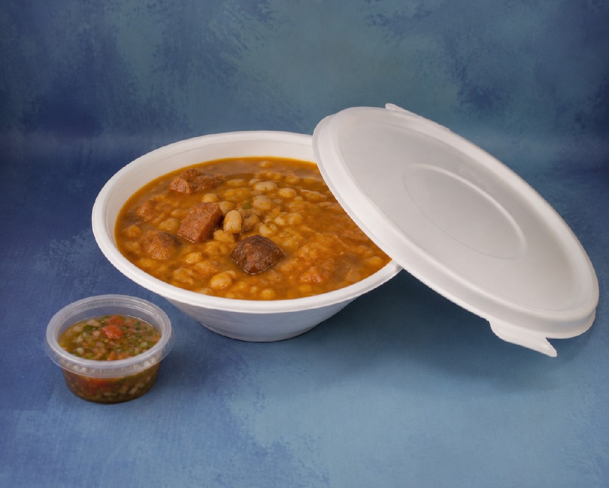 PLATO HONDO BAGAZO 32OZ 930ML CON TAPA