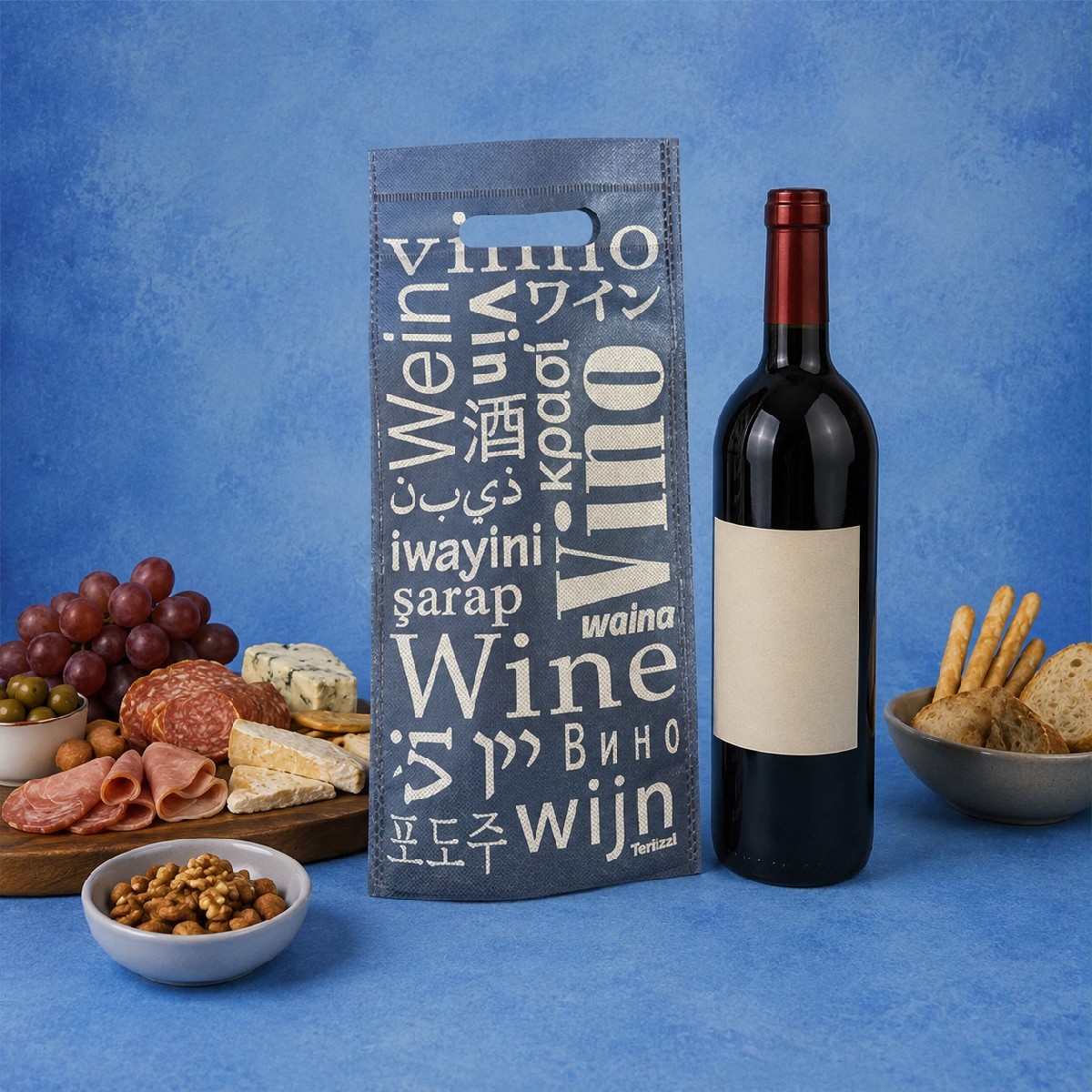 BOLSA DE TELA VINO FANTASIA - Imagen 2